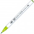 Caneta Zig Clean Color Real Brush Kuretake 410 Leaf Green
