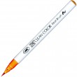 Caneta Zig Clean Color Real Brush Kuretake 702 Mandarin Orange