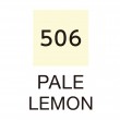 Caneta Zig Clean Color Real Brush Kuretake 506 Pale Lemon