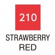 Caneta Zig Clean Color Real Brush Kuretake 210 Strawberry Red