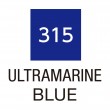 Caneta Zig Clean Color Real Brush Kuretake 315 Ultramarine Blue 