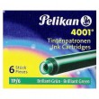 Cartucho Para Caneta Tinteiro Pelikan TP/6 Verde