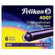 Cartucho Para Caneta Tinteiro Pelikan TP/6 Violeta