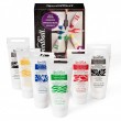 Kit Tinta Xilogravura Para Tecido Speedball 06 Cores 