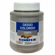 Gesso Colorido 250ml Cinza Corfix