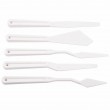 Kit Espátulas Sinoart de Plástico Para Pintura C/05
