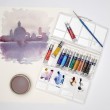 Estojo Tinta Aquarela em Tubo Cotman Winsor & Newton