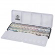 Estojo Tinta Aquarela Pastilha 24 Cores Schmincke Horadam