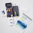 Tinta Aquarela Pastilha Winsor & Newton 12 Cores Field Box