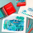 Neocolor II Caran D’Ache 10 Cores Cold Edição Limitada Beya Rebai 