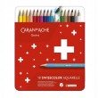 Lápis Aquarela SWISSCOLOR Caran D'Ache 18 Cores