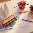 Estojo Lápis Caran d'Ache Prismalo Aquarelado 12 Cores Bicolor Rainbow 