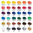 Estojo Tinta Acrílica Liquitex Basics 22ml 36 Cores