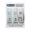 Kit Aquarela Profissional Schmincke Horadam Super Granulation c/3 5ml Glacier