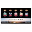 Estojo Tinta Caligrafia Herbin Edição Paris C/5 Cores