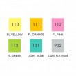 Estojo Zig Single Highlight Colors 6 Unidades Kuretake