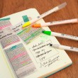 Estojo Zig Single Highlight Colors 6 Unidades Kuretake
