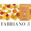 Bloco Fabriano 5 Grana Fina Para Aquarela 20 folhas 300g/m² 31X41cm 