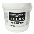 Gesso Acrílico Para Telas Profissional Corfix 1,5L