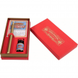 Kit Caligráfico Gift Herbin Vermelho