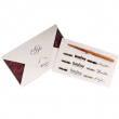 Kit Caligráfico Brause com 6 Penas e Cabo