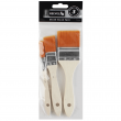 Kit de Pincéis Para Pintura Trincha Sintética Reeves 3 Unidades