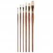 Kit de Pincel para Pintura Artística Sinoart C/4 SFB0273 