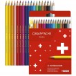 Lápis de Cor Swisscolor 18 Cores Permanente Caran D'Ache