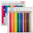 Lápis de Cor Sakura Coupy 24 Cores