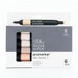 Marcador Promarker 06 Tons de Pele Winsor & Newton Set 1 