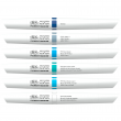 Marcador Winsor & Newton Pigment Marker Tons de Azul