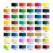 Kit Aquarela Kuretake Gansai Tambi 48 Cores