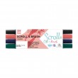 Caneta de Caligrafia Zig Scroll & Brush 03 Cores Kuretake