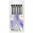 Caneta Nanquim ZIG Millennium 05 Cores Kuretake