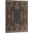 Paperblanks Asterales Onyx Pautado Capa Dura Ultra