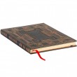 Paperblanks Asterales Onyx Pautado Capa Dura Ultra