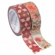 Washi Tape Paperblanks C/2 Hishi & Floral Ivory
