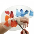 Paleta Acrílica Transparente Para Pintura