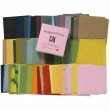 Mini Block de Papel Japonês Awagami C/150 Folhas de 8,5cmX8,5cm em Tons Sortidos 