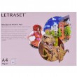 Bloco Bleedproof Marker Letraset Bloco 70g/m² 50 Folhas A4