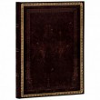 Paperblanks Black Moroccan Pautado Capa Dura Ultra