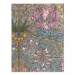 Paperblanks Morris Pink Honeysuckle Capa Dura Pautado Ultra 