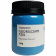 Pigmento Artístico Cromacolor 9890 Azul Fluorescente 100g
