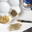 Aqua Bronze Pigmento Metálico Schmincke 20ml Pale Gold