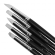 Pincel Modelador de Silicone 10 Keramik Com 05 Peças