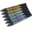 Marcador Promarker 06 Cores Metallic Marker Winsor & Newton