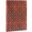 Paperblanks Red Velvet Ultra Pautado Capa Flexível
