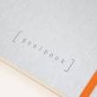 Bloco Sketchbook de Couro Goalbook Rhodia Silver