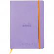 Caderno Sketchbook de Couro Goalbook Rhodia Iris A5