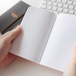 Bloco de Notas Rhodia Quadriculado Unlimited Capa Preta 9X14cm